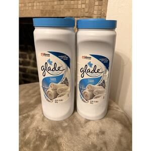Glade Carpet Powder And Room Refresher, Clean Linen Scent 32 oz 907g - 2 Pack